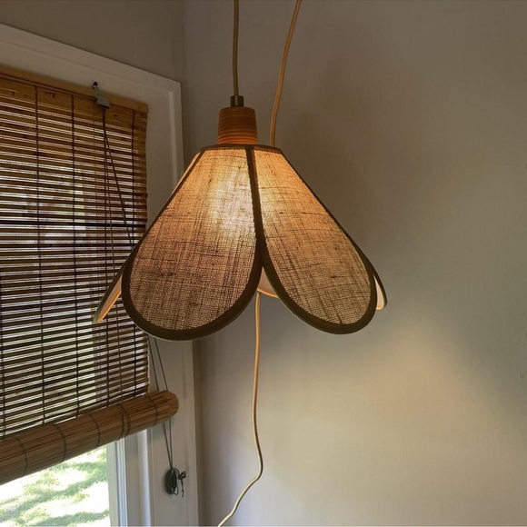 Opalhouse Accents Opalhause With Jungalow Burlap Petal Ceiling Pendant Poshmark